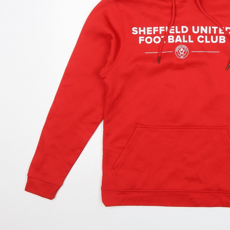 Sheffield United Men’s Red Small Pullover Football Hoodie