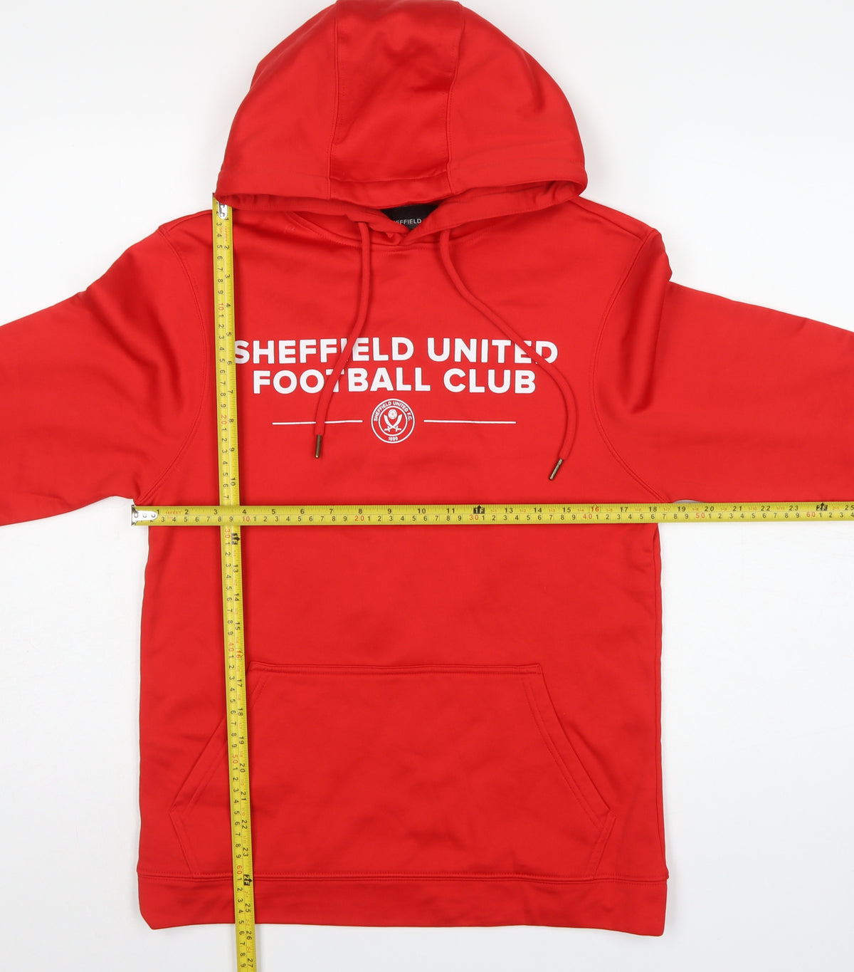 Sheffield United Men’s Red Small Pullover Football Hoodie