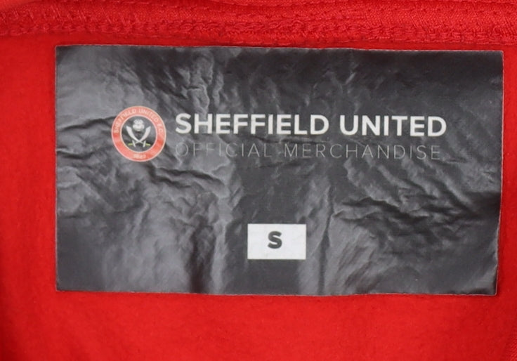 Sheffield United Men’s Red Small Pullover Football Hoodie