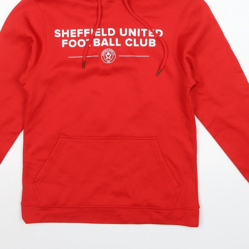 Sheffield United Men’s Red Small Pullover Football Hoodie