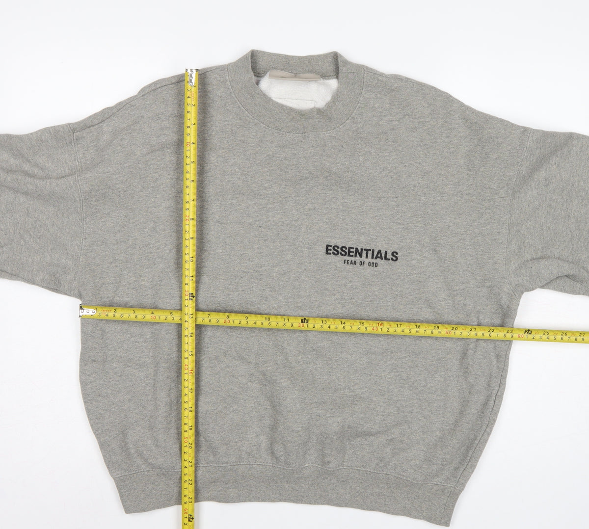 Essentials Fear of God Men’s Grey S Oversized Logo Sweatshirt