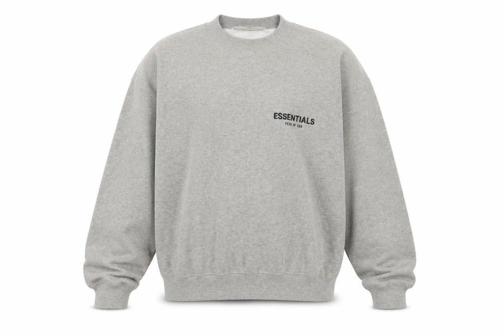 Essentials Fear of God Men’s Grey S Oversized Logo Sweatshirt