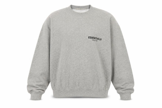 Essentials Fear of God Men’s Grey S Oversized Logo Sweatshirt