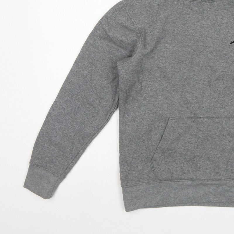 Jordan Boys Grey Pullover Hoodie 12-13 Years Logo Fleece