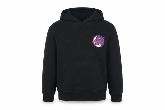 Santa Cruz Boys Black 10-12 Years Pullover Logo Graphic Hoodie