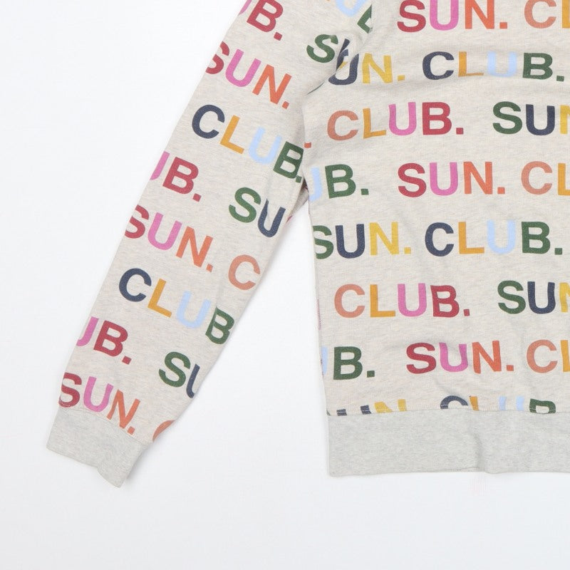 Scotch & Soda Teens Grey Multicoloured Sun Club Print Sweatshirt M