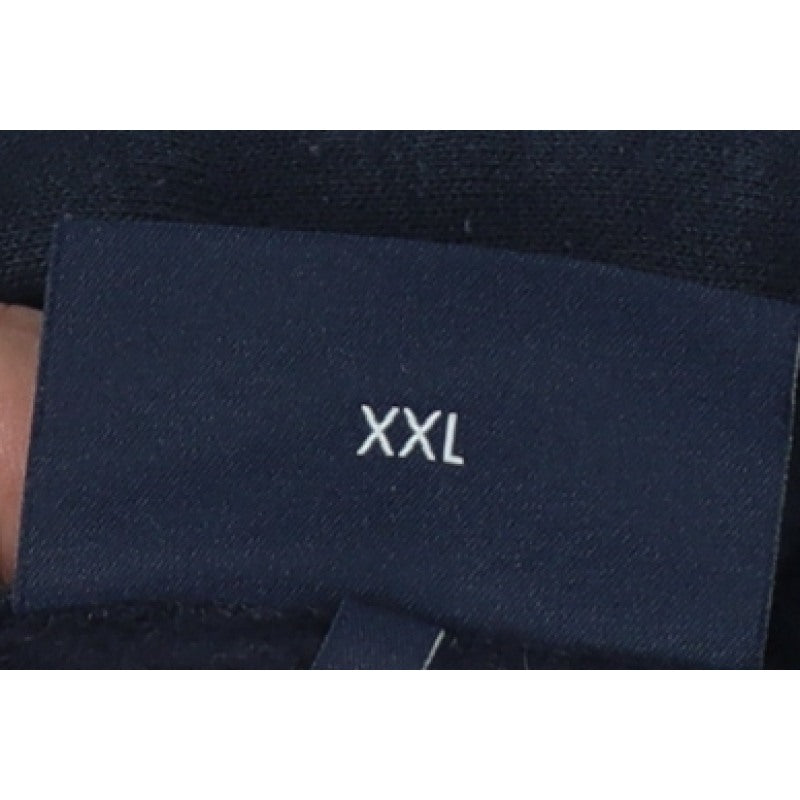 Armani Jeans Men’s Blue 2XL Full Zip Logo Hoodie