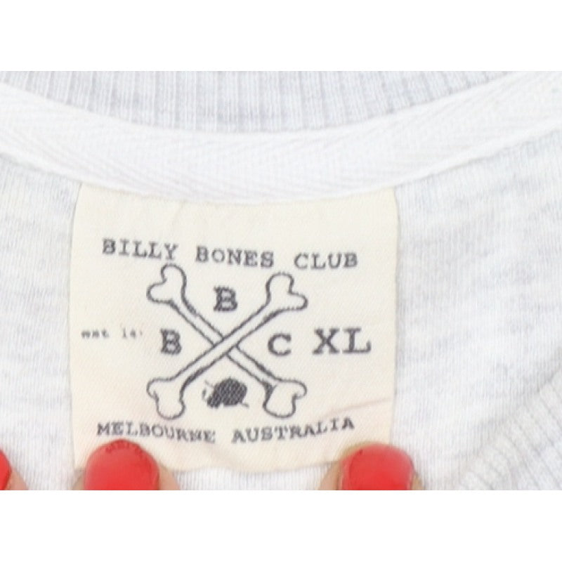 Billy Bones Club Women’s Grey XL Eagle Graphic Pullover Sweatshirt