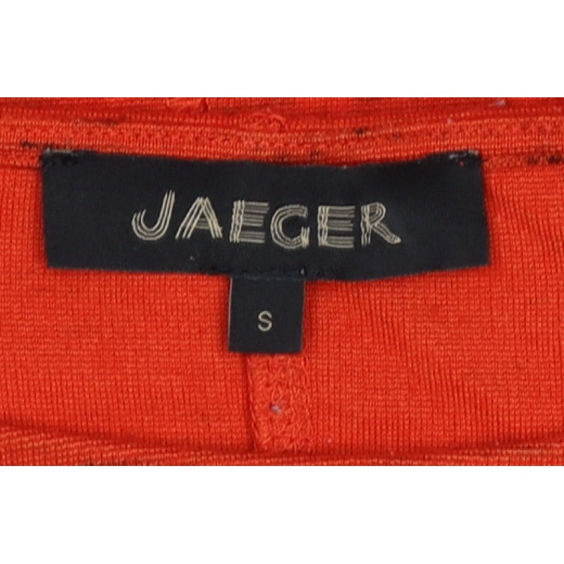 Jaeger Women’s Red S Basic Long Sleeve Raglan Jersey T-Shirt