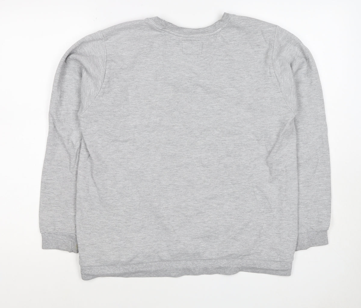 Hari & The Gang Women’s Grey M Rainbow Graphic Pullover Sweatshirt