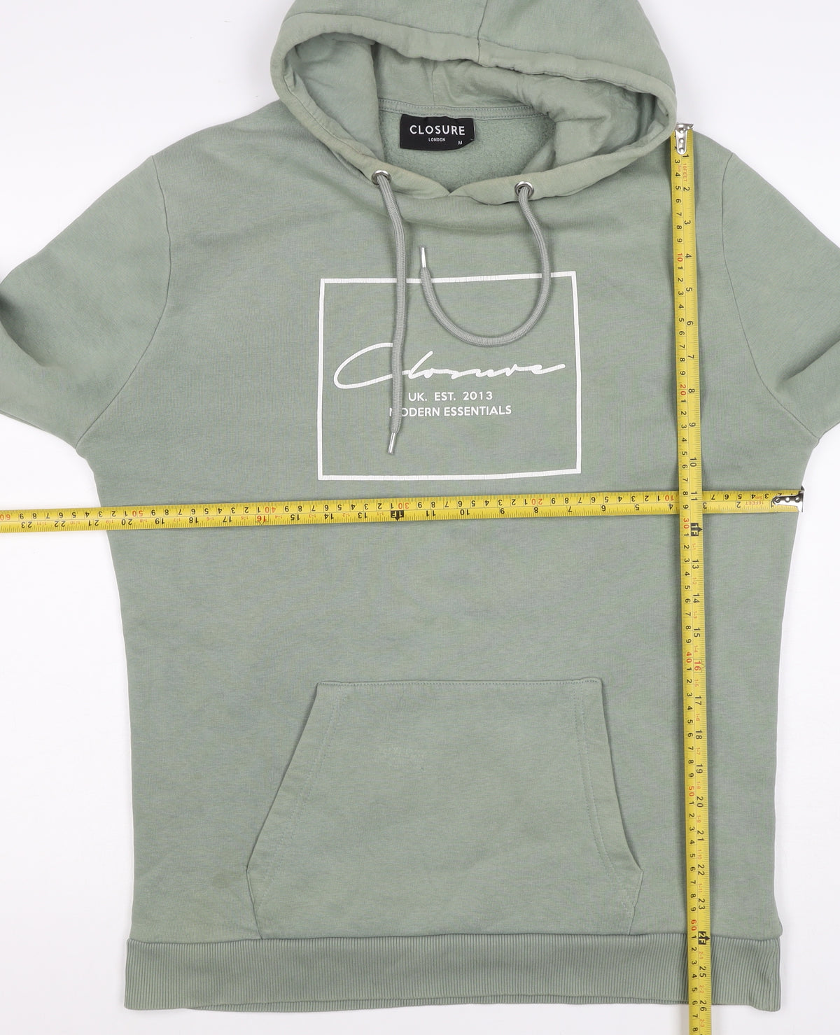 Closure London Men’s Green M Pullover Graphic Logo Hoodie