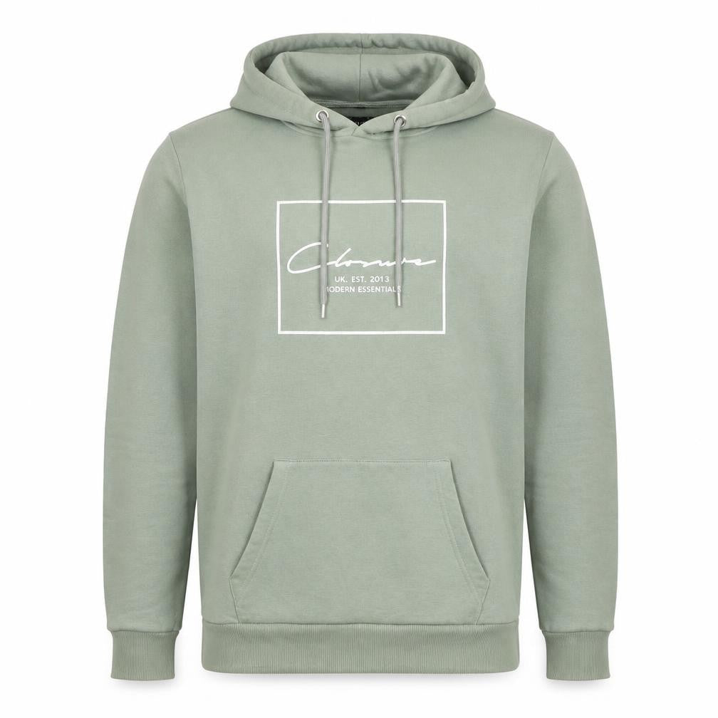 Closure London Men’s Green M Pullover Graphic Logo Hoodie