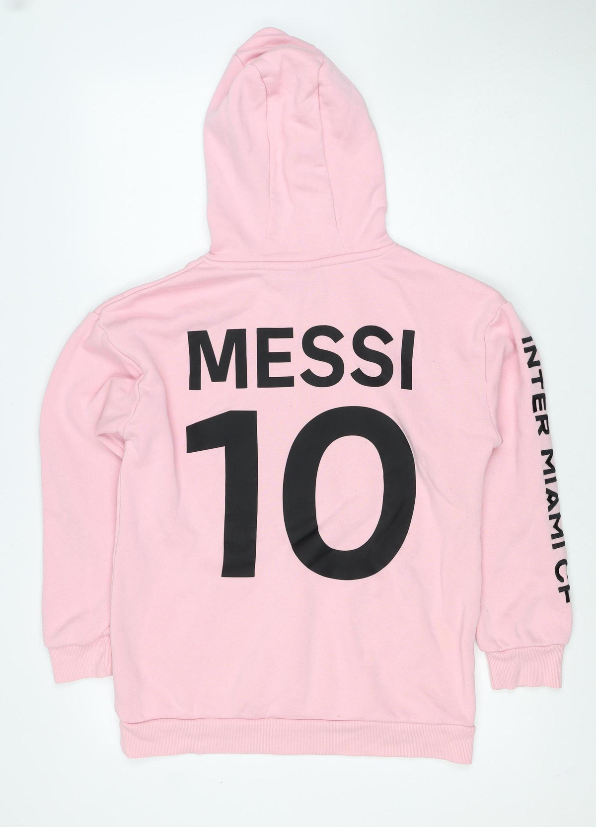 MLS Inter Miami Boys Pink 12-13 Years Pullover Graphic Print Hoodie