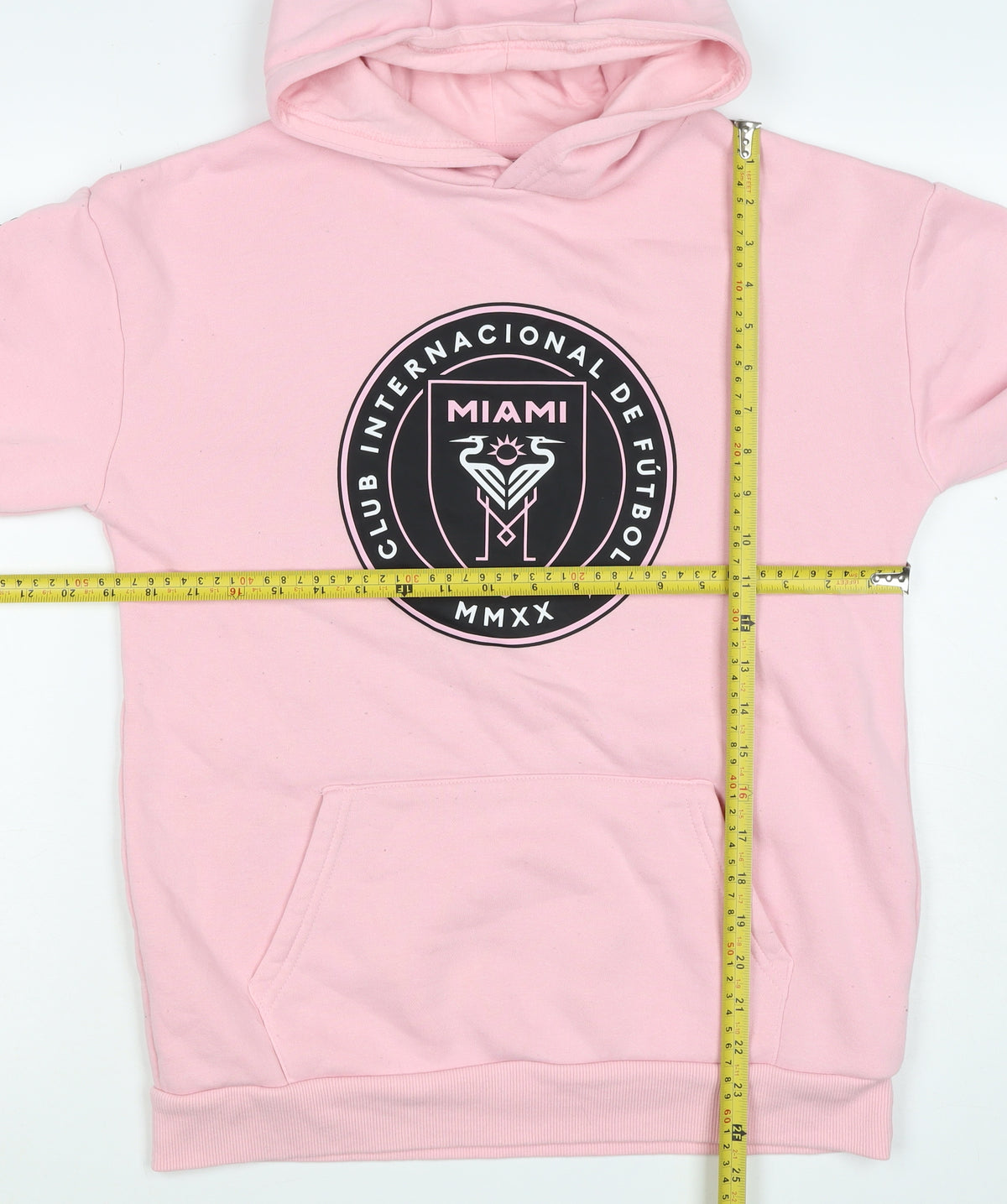 MLS Inter Miami Boys Pink 12-13 Years Pullover Graphic Print Hoodie