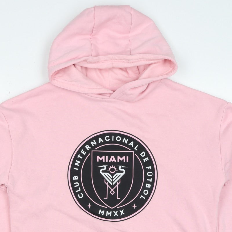 MLS Inter Miami Boys Pink 12-13 Years Pullover Graphic Print Hoodie