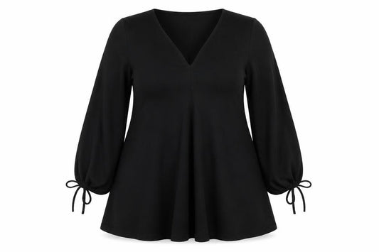 ASOS Design Women’s Black UK 14 Fit & Flare Puff Sleeve Mini Dress