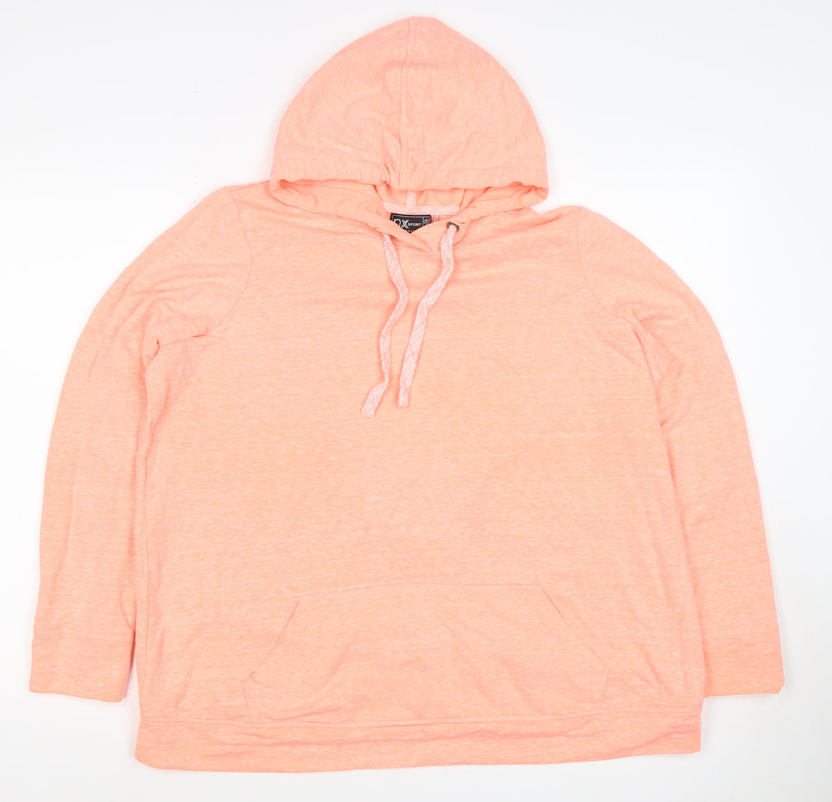 Next Women Orange UK 20 Pullover Hoodie Drawstring Pockets