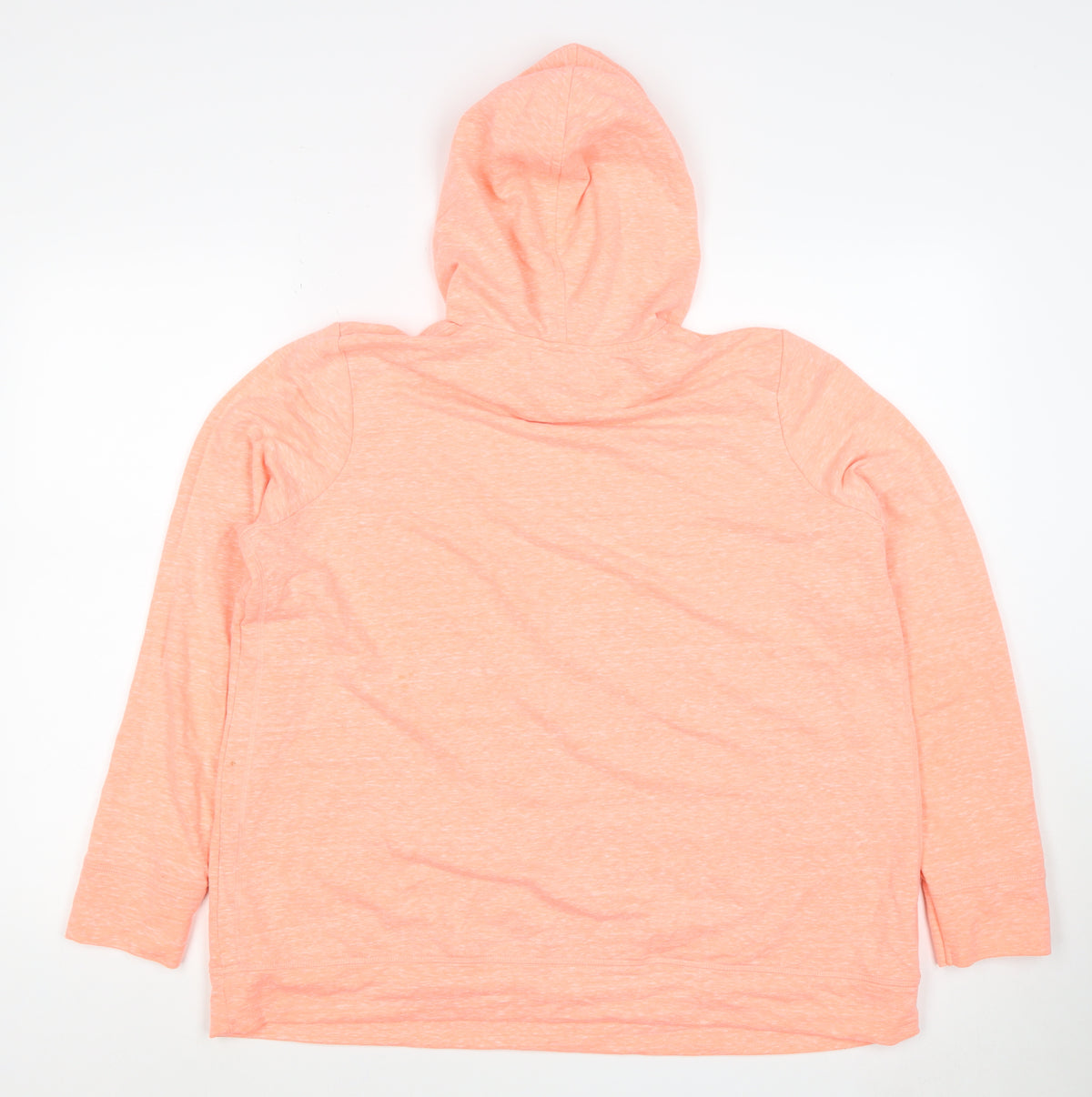 Next Women Orange UK 20 Pullover Hoodie Drawstring Pockets