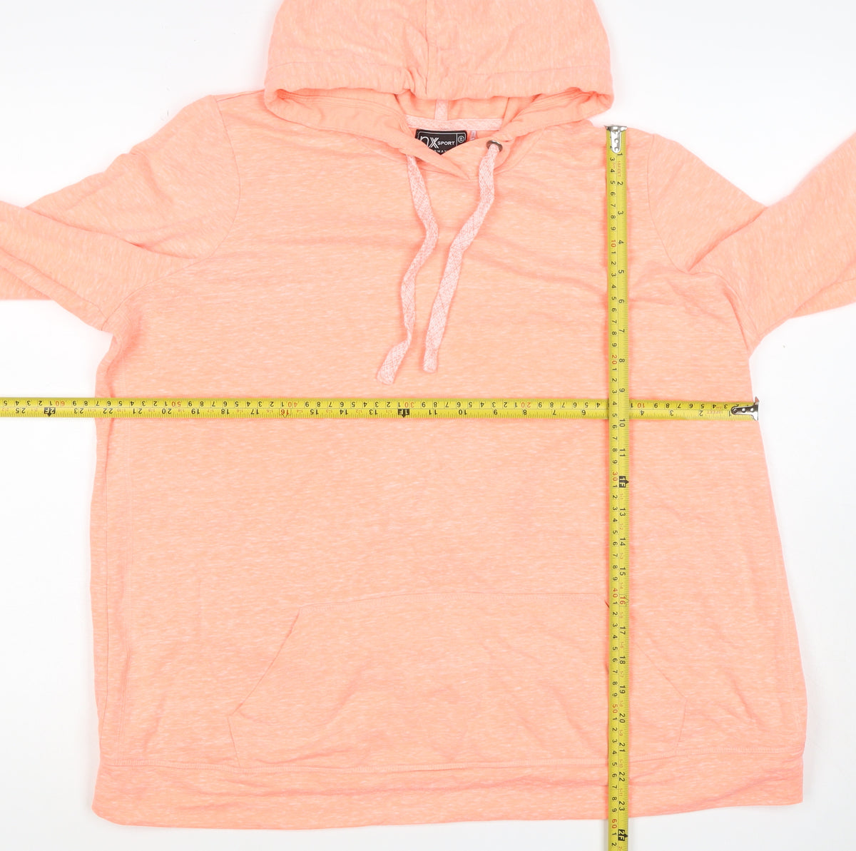 Next Women Orange UK 20 Pullover Hoodie Drawstring Pockets
