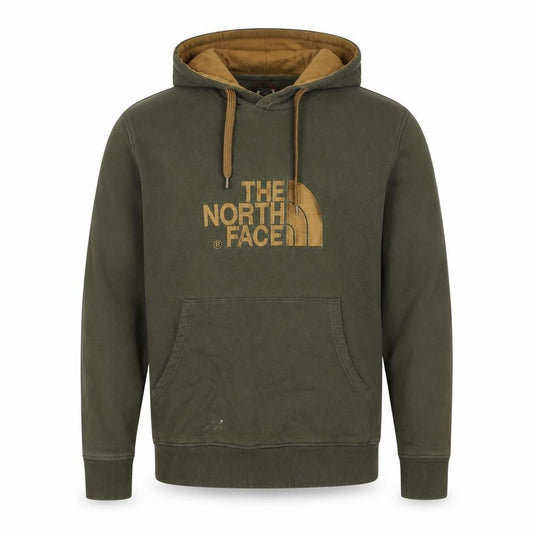 The North Face Men’s Green M Pullover Logo Hoodie Cotton