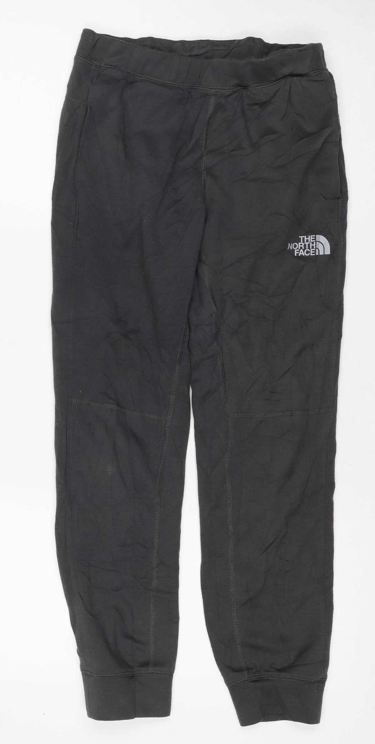 The North Face Boys Black M Jogger Activewear Trousers Logo