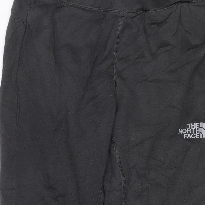 The North Face Boys Black M Jogger Activewear Trousers Logo