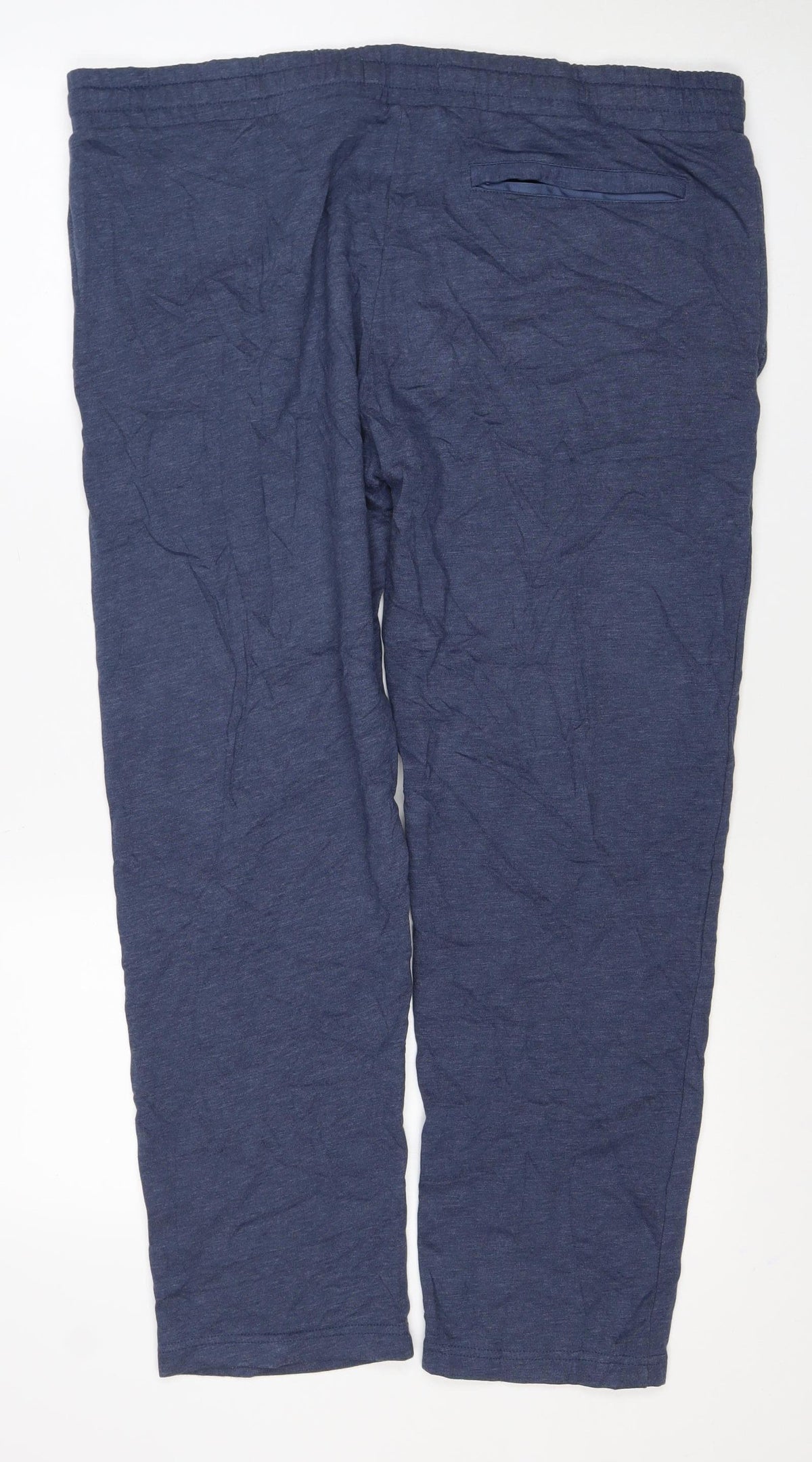 Marks and Spencer Mens Blue XL Short Jogger Drawstring Trousers