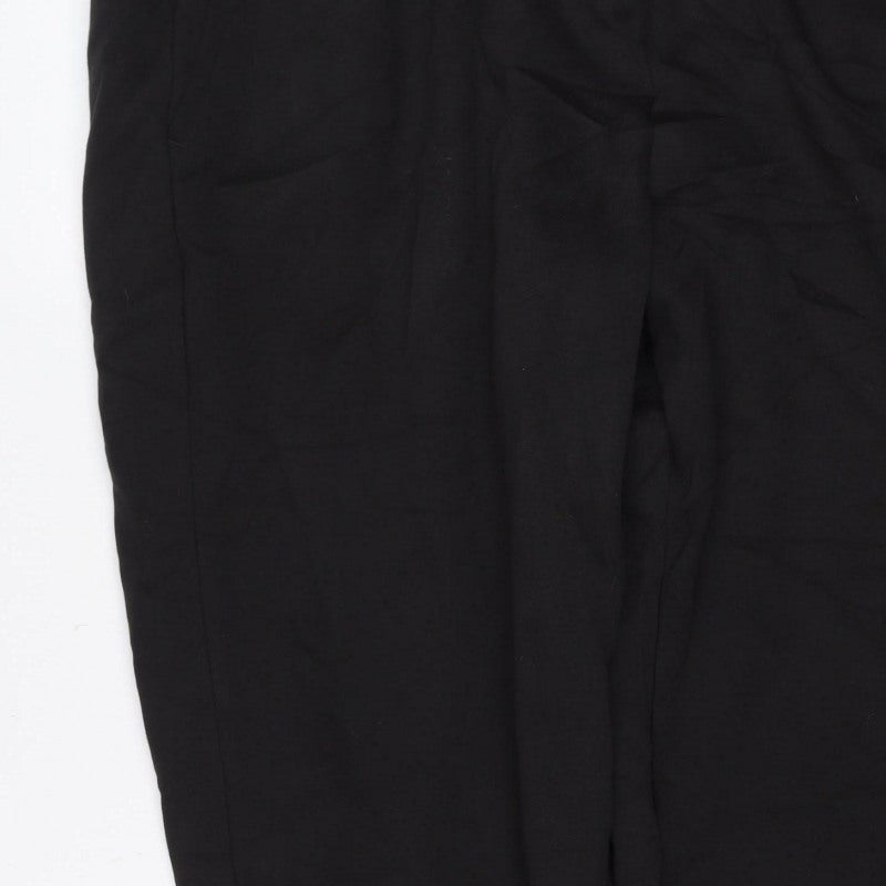 Puma Men’s Black 2XL Jogger Sweatpants Logo Elastic Waist