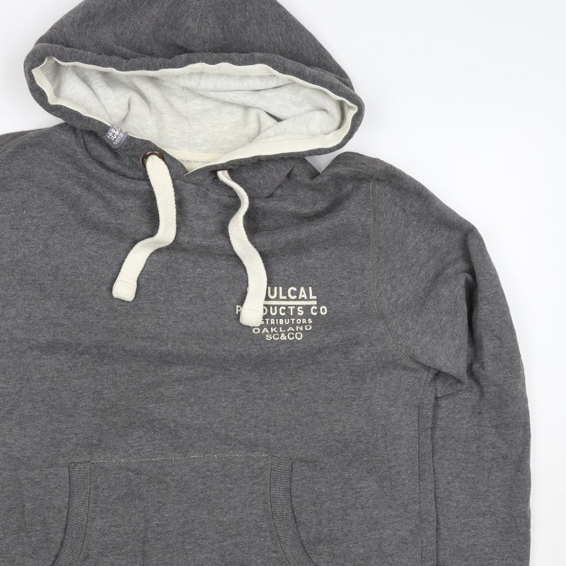 Soulcal & Co Men’s Grey M Pullover Hoodie Oakland Graphic Logo