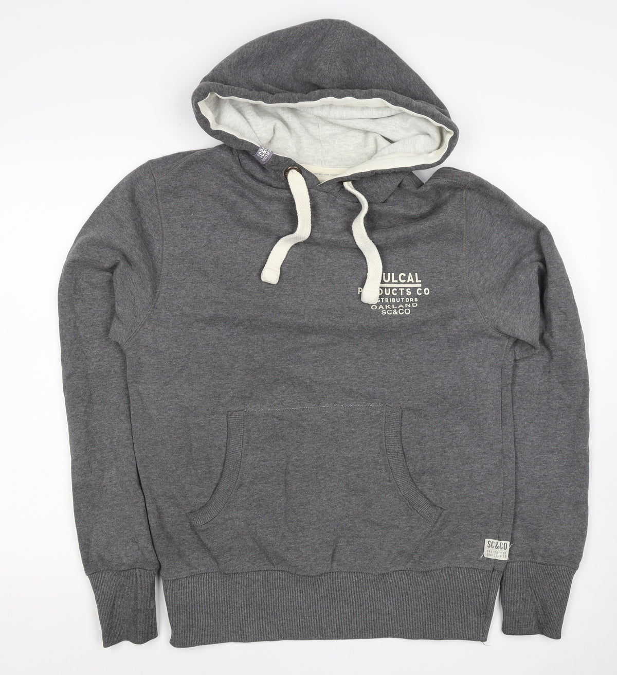 Soulcal & Co Men’s Grey M Pullover Hoodie Oakland Graphic Logo