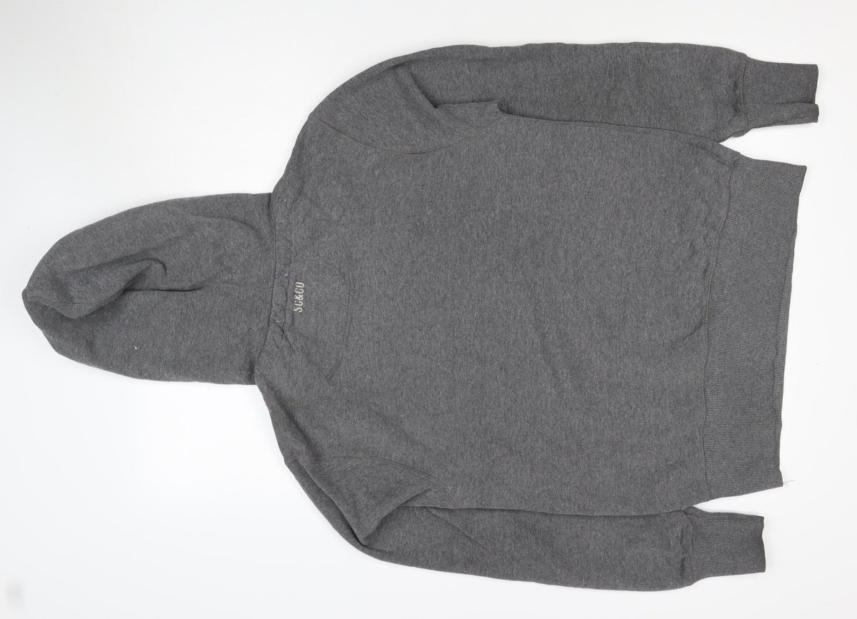 Soulcal & Co Men’s Grey M Pullover Hoodie Oakland Graphic Logo
