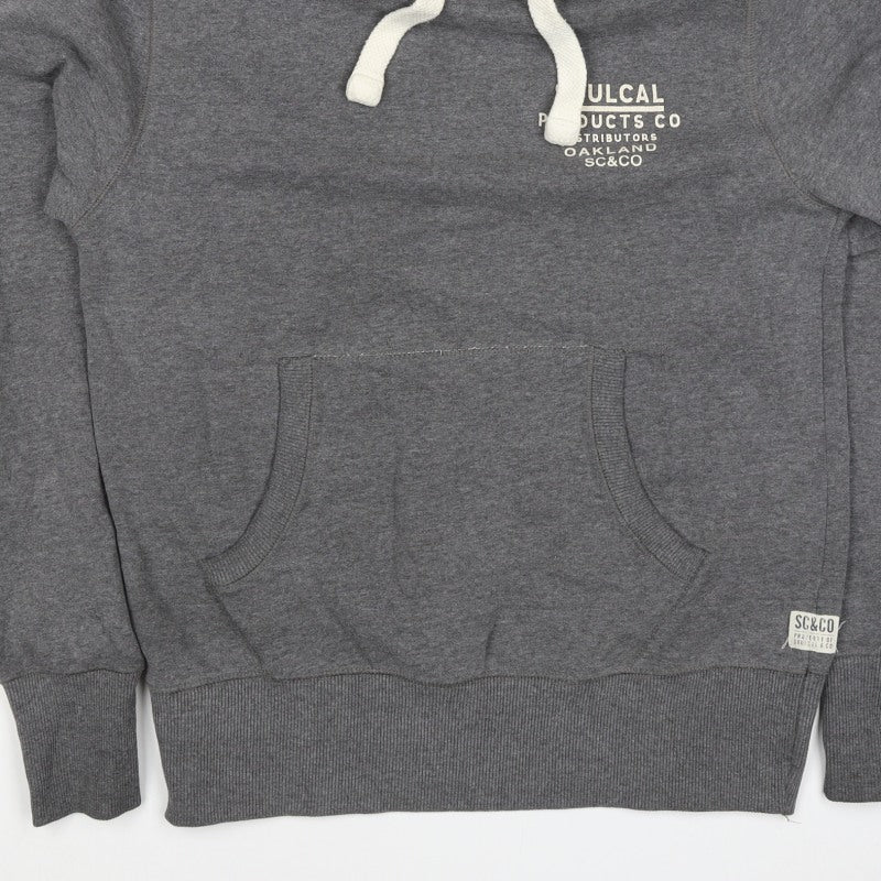 Soulcal & Co Men’s Grey M Pullover Hoodie Oakland Graphic Logo