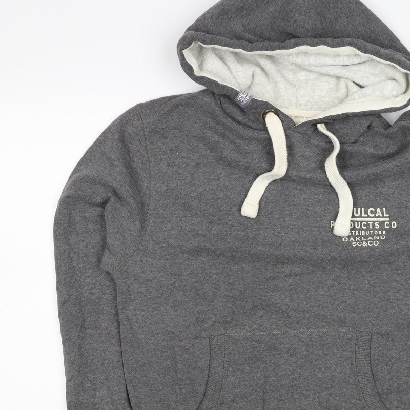 Soulcal & Co Men’s Grey M Pullover Hoodie Oakland Graphic Logo