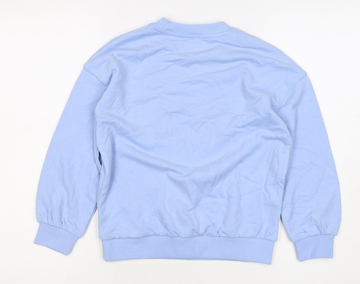 Fortnite Boys Blue 8-9 Years Pullover Graphic Print Sweatshirt