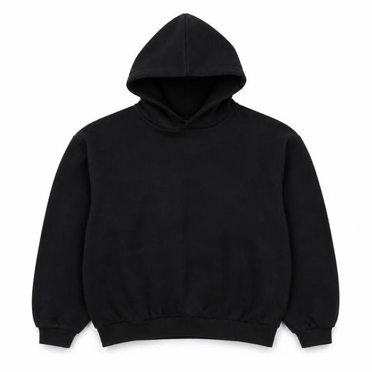 Essentials Fear of God Men’s Black S Pullover Logo Fleece Hoodie