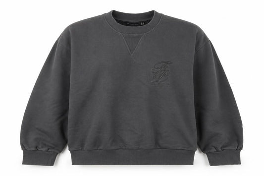 ASOS Design Women’s Black XL Club Fontaine Paris Logo Sweatshirt