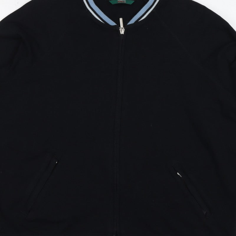 Marks and Spencer Women’s Black Full Zip Sweatshirt UK 16