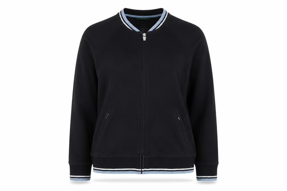 Marks and Spencer Women’s Black Full Zip Sweatshirt UK 16