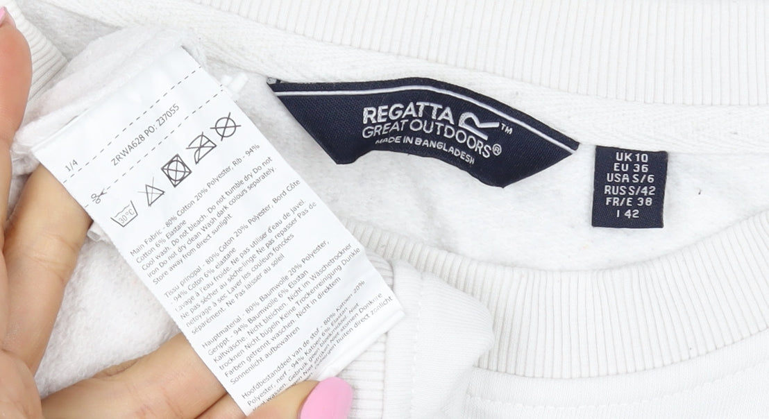 Regatta Great Outdoors Women’s Multicoloured Stripe Sweatshirt UK 10