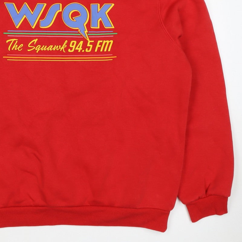 Primark Unisex Red XS Stranger Things The Squawk Graphic Sweatshirt