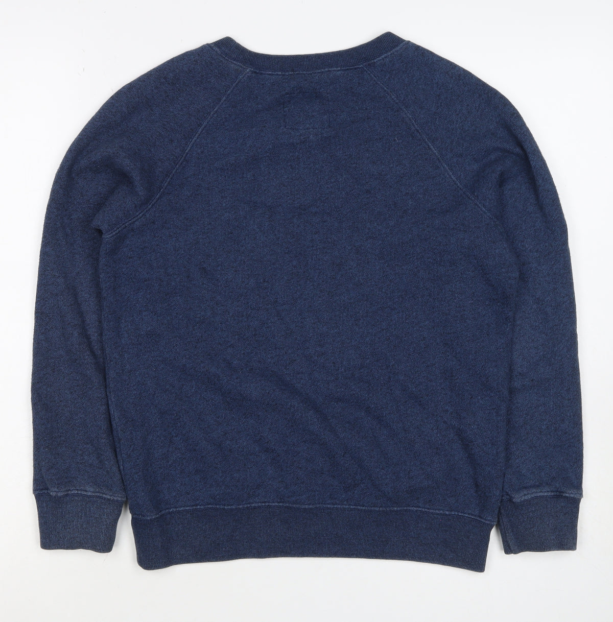 Jack Wills Women’s Blue UK 8 Pullover Sweatshirt Graphic Flag Logo