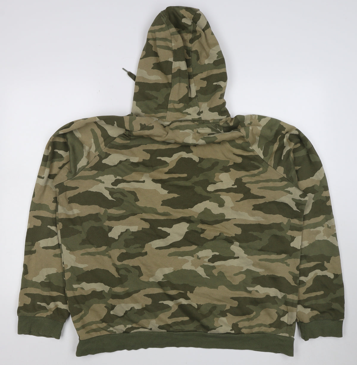 Under Armour Unisex Adults Green Camo XL Pullover Hoodie