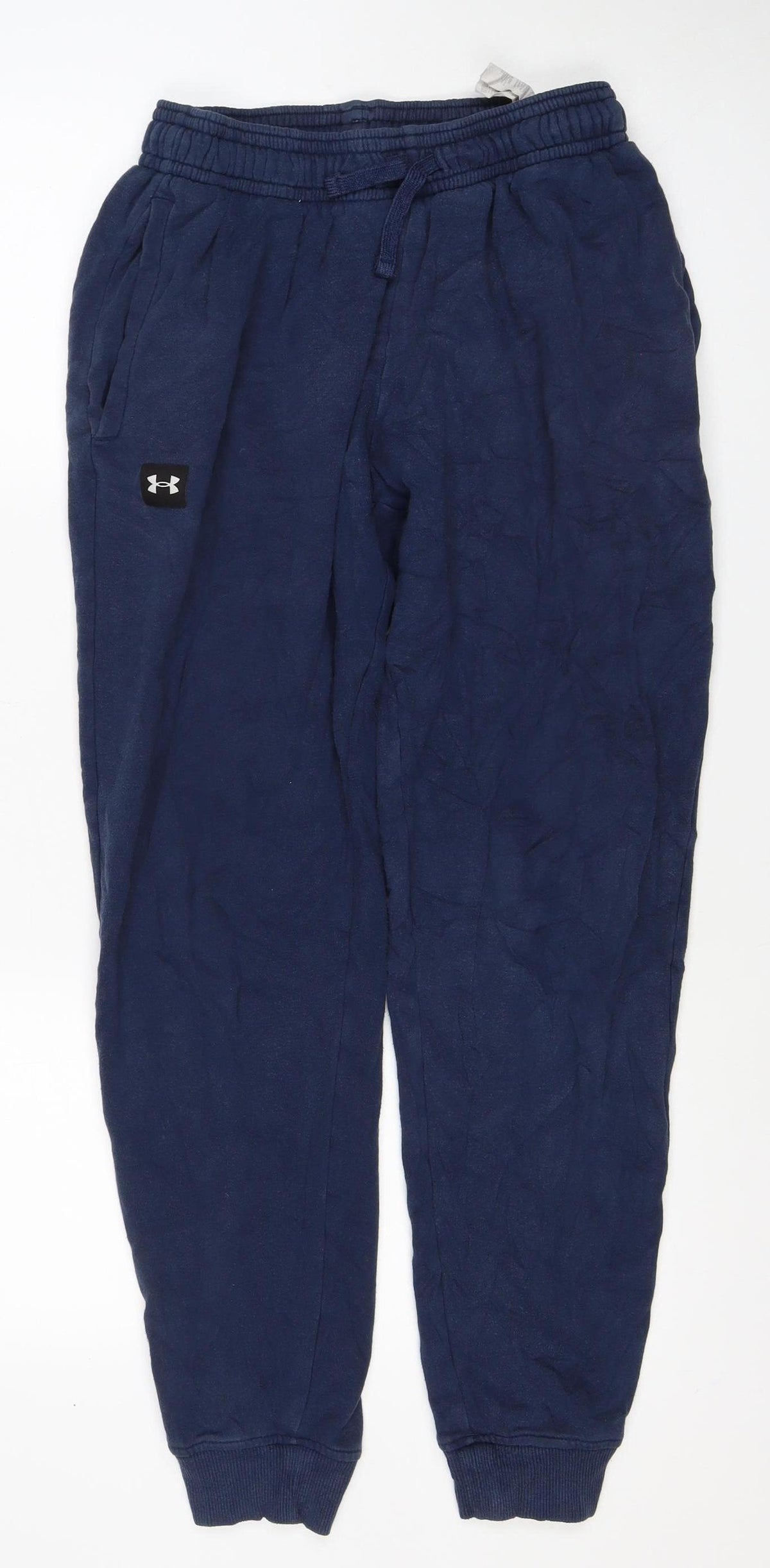 Under Armour Men’s Blue M Fleece Jogger Sweatpants Drawstring