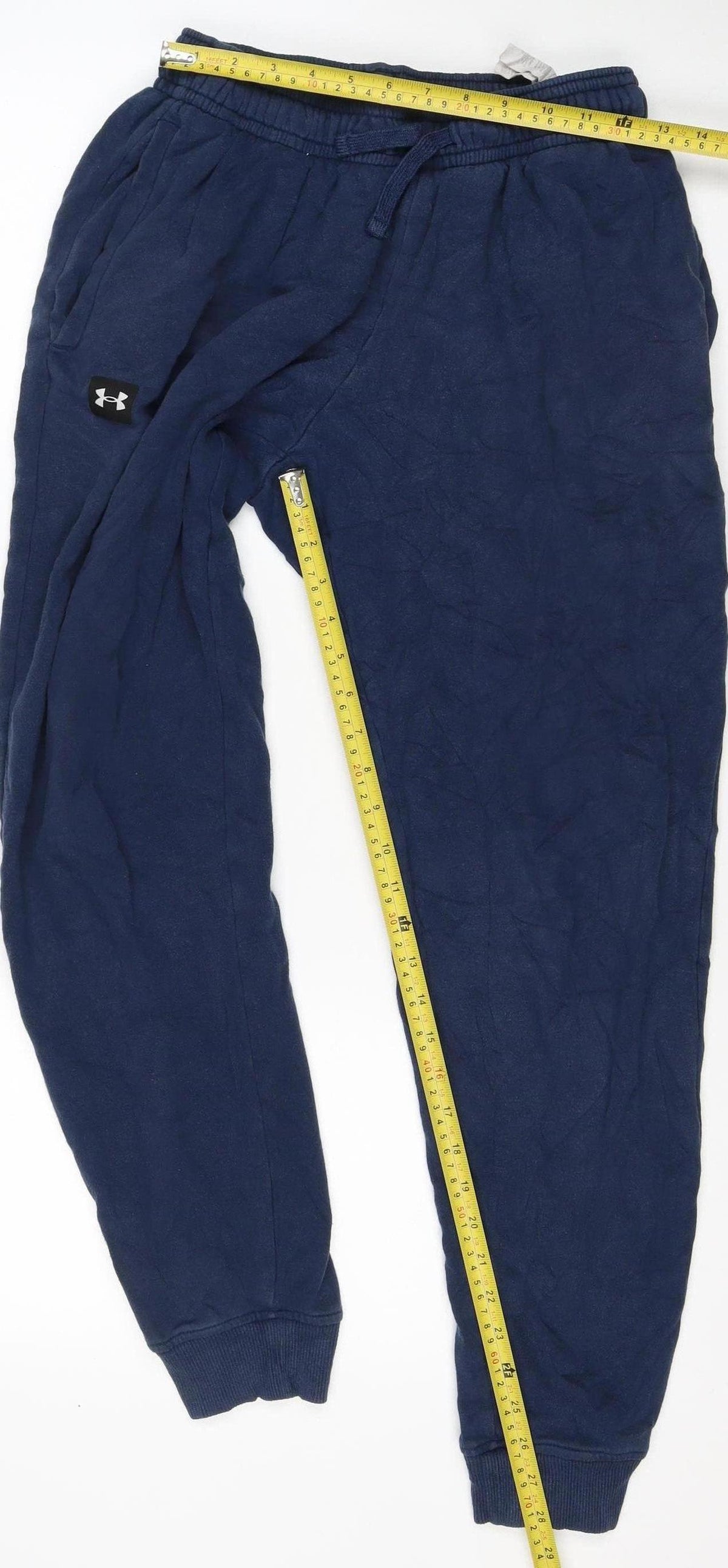 Under Armour Men’s Blue M Fleece Jogger Sweatpants Drawstring