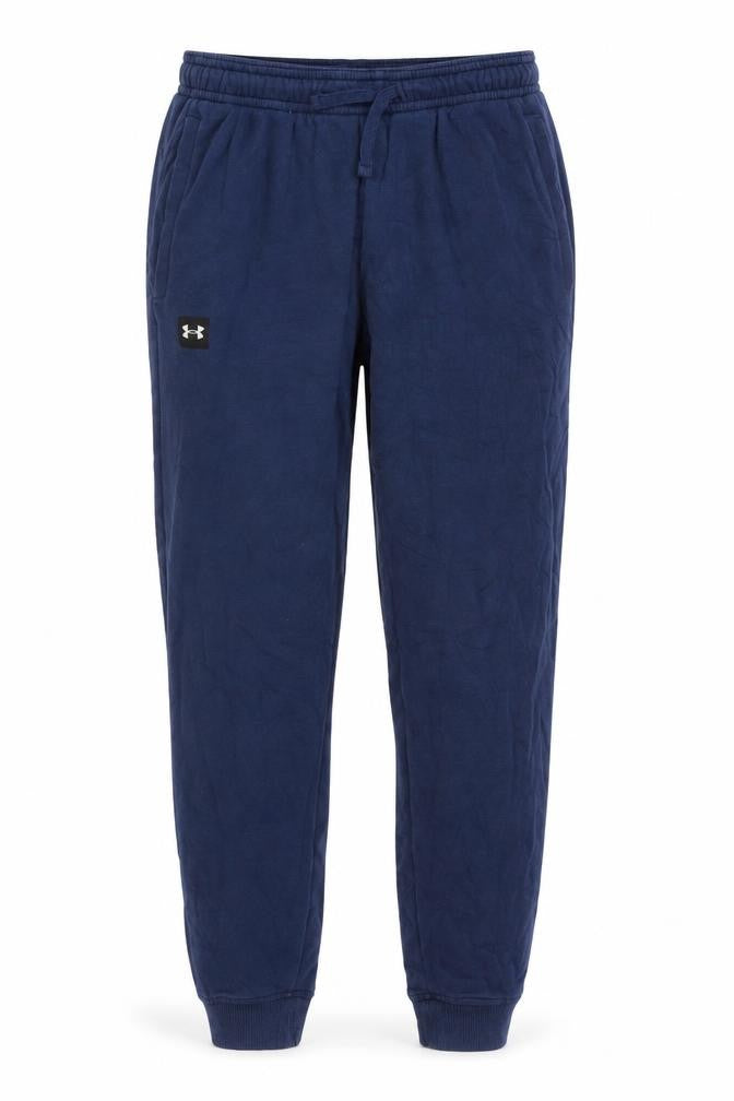Under Armour Men’s Blue M Fleece Jogger Sweatpants Drawstring