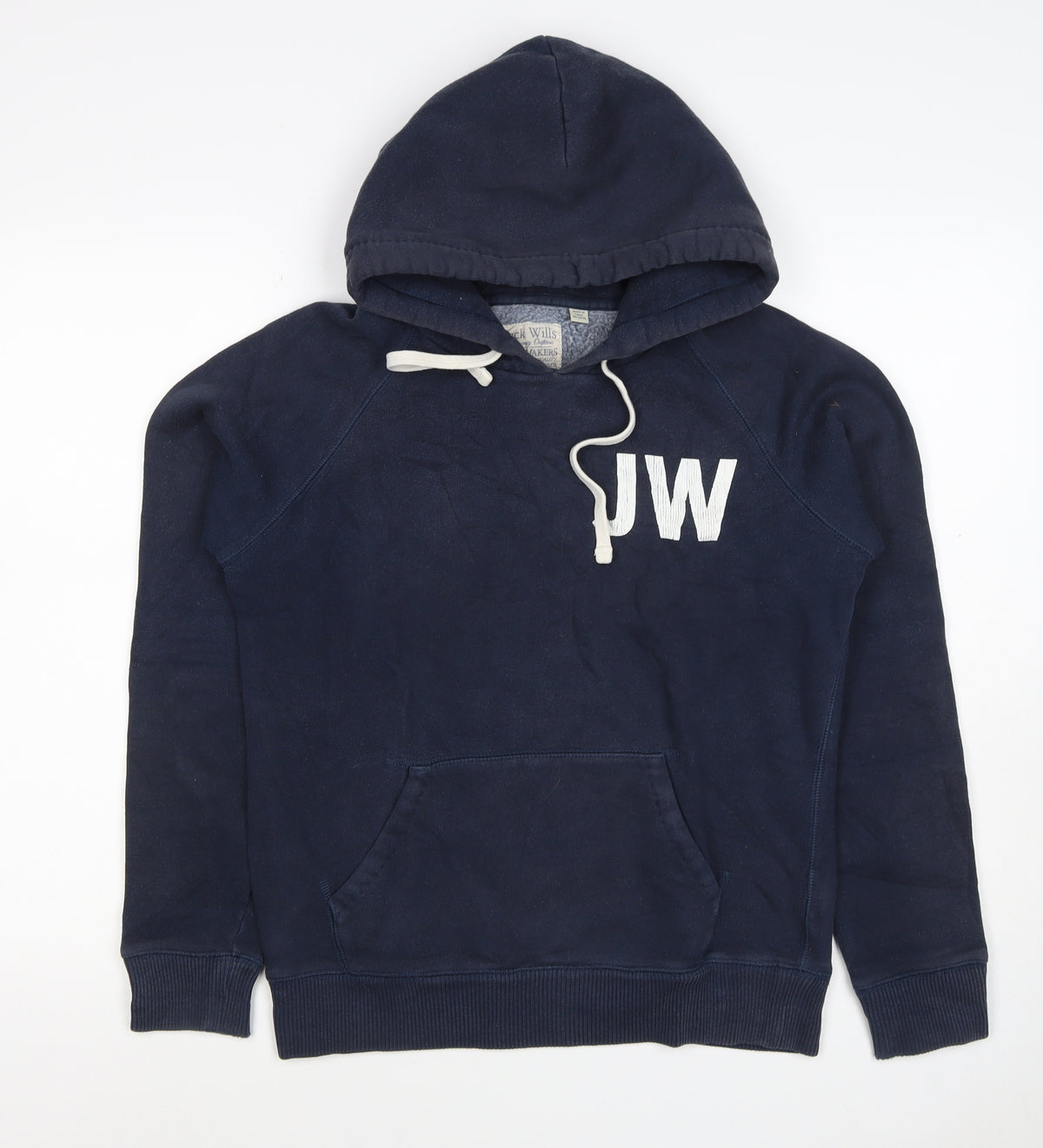 Jack Wills Women’s Blue S Pullover Hoodie Hockey Graphic