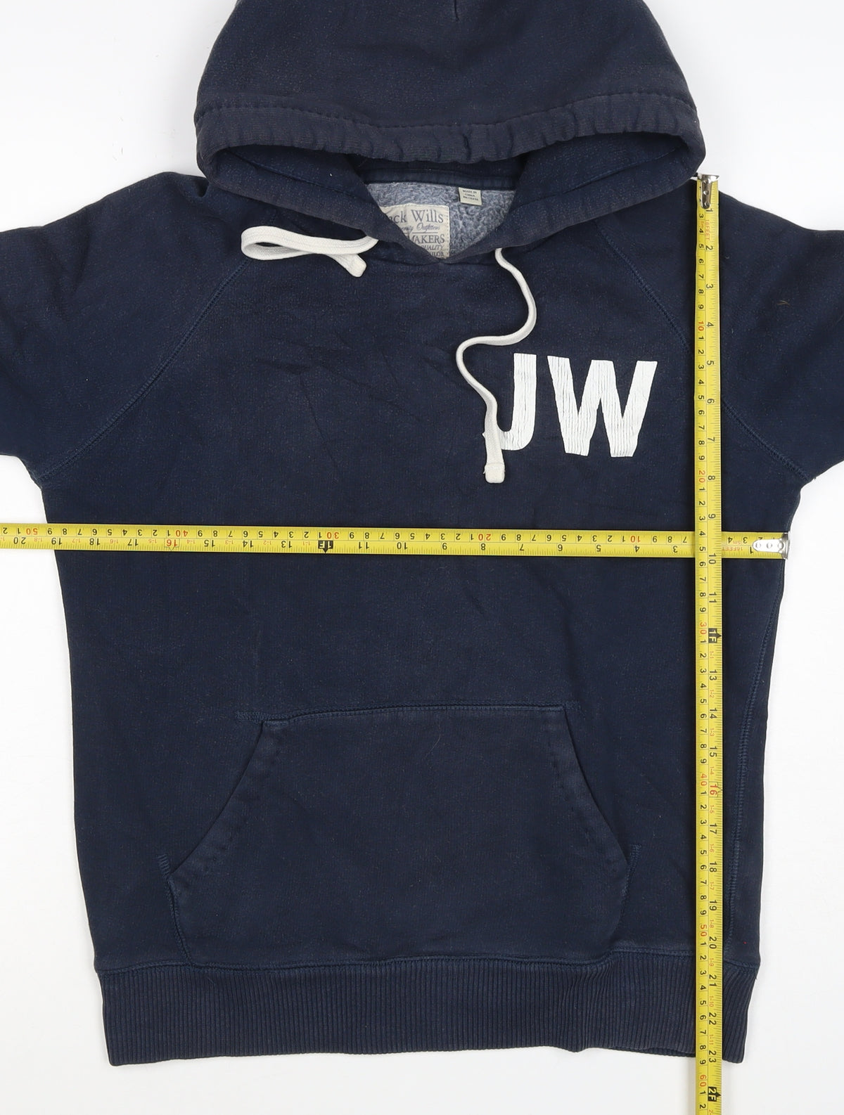 Jack Wills Women’s Blue S Pullover Hoodie Hockey Graphic