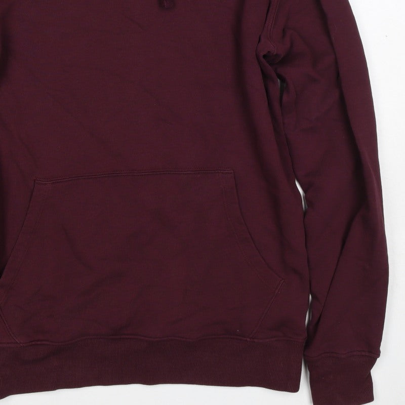 Lyle & Scott Men’s Purple XS Pullover Hoodie Logo Pocket