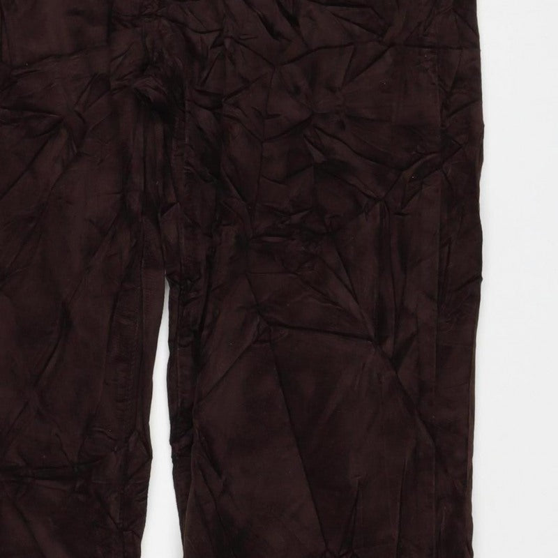 NYDJ Women’s Brown Size 8 Straight Stretch Trousers