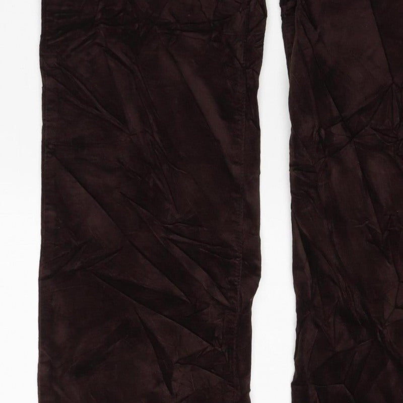 NYDJ Women’s Brown Size 8 Straight Stretch Trousers